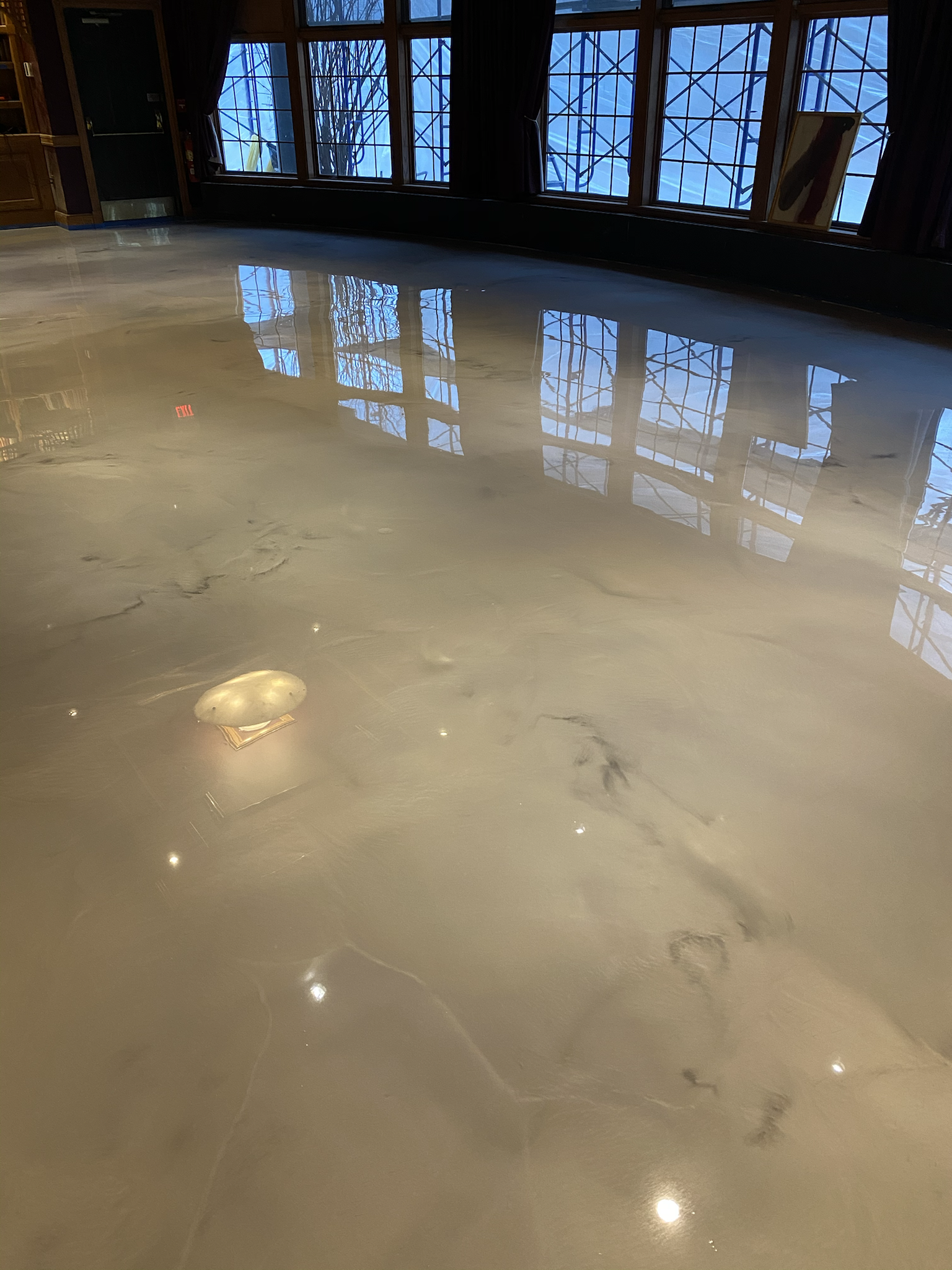 Metallic Marble Hotel Floor in Tyngsborough, MA