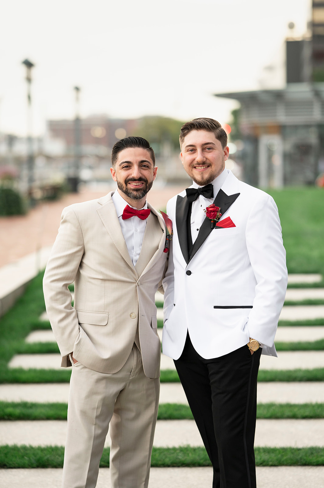 Adam Peavey and Tony Naser, co-founders of Epoxy Designs LLC